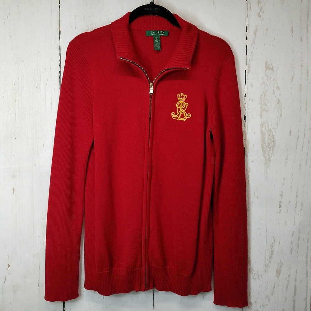 Lauren Ralph Lauren sweater sz. M red